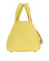 Picotin Lock 18 In Clemence Limoncello, &pound;2,800, Handbags, Yellow, Leather, Side view